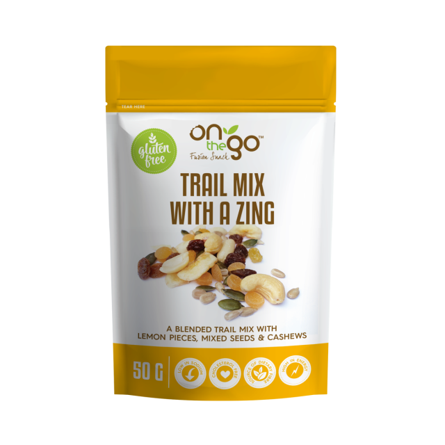 Trail mix with a Zing (50g) On the Go